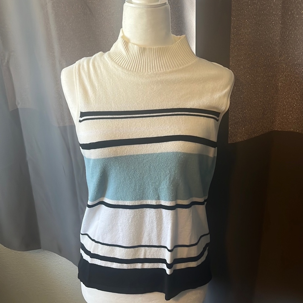 Vintage sweater turtle neck tank